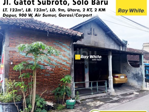 Dijual Rumah di Jl. Gatot Subroto, Solo Baru Madegondo, Grogol, Sukoharjo