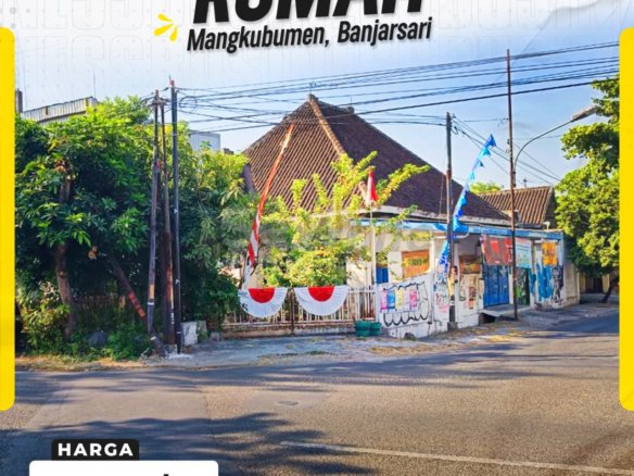 Rumah / Lahan Hook Muka 21m Hadap Utara–Barat SHM Strategis