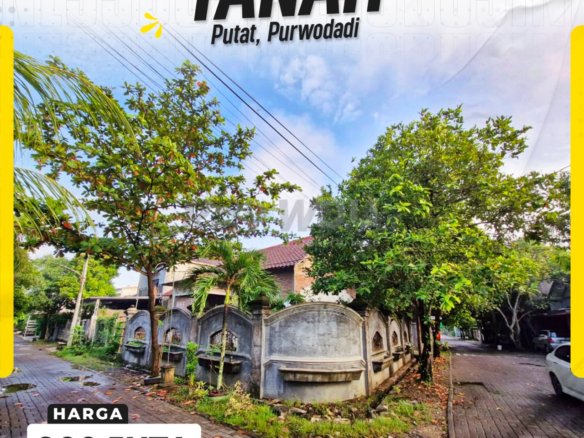 Tanah Hook bonus rumah hadap selatan + timur di putat purwodadi