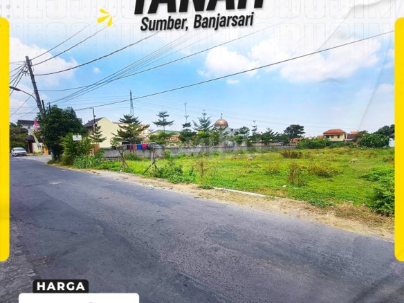 Tanah Komersial / Lahan Super Luas Hadap Utara sumber, banjarsari