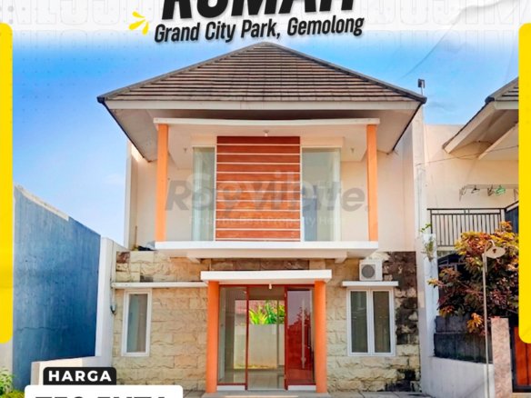 Dijual Rumah 2 Lantai Modern siap Huni di Perum Grand City Park Gemolong