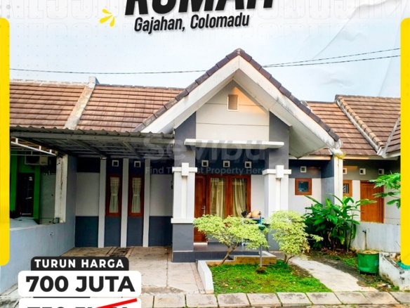Dijual Rumah Modern di Lingkungan Eksklusif Taman Palem Residence Gajahan Colomadu