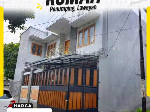 Rumah Mewah & Modis Siap Huni di Jl. Sutowijoyo Penumping Laweyan Solo