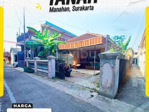 Tanah Bonus Bangunan Strategis Tengah Kota Solo di kerten, laweyan