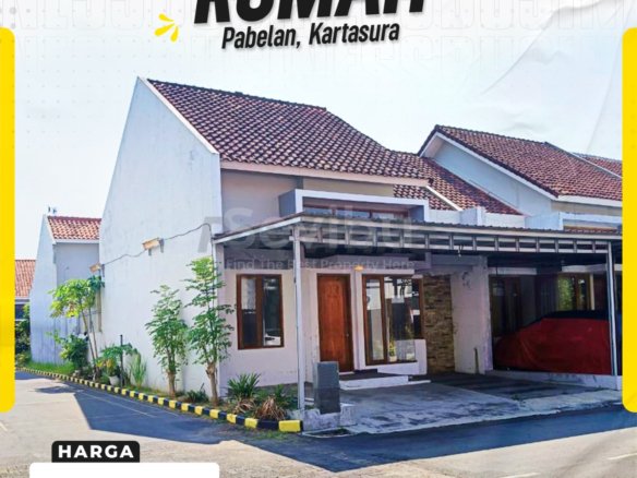 Rumah Minimalis Modern LT 136m² LB 70m² Muka 8m Hadap Barat Security 24 Jam di Perumahan Dealova Jl.