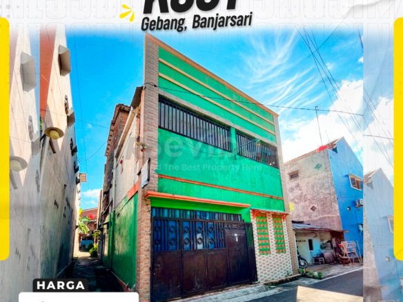 Rumah Kost Investment Grade 3 Lantai di Gebang, banjarsari