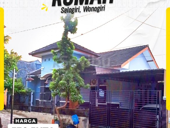 Rumah Minimalis Hadap Selatandi Selogiri wonogiri