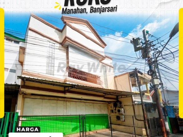 Ruko Strategis 2 Lantai Tepi Jl. MH. Tamrin, manahan banjarsari