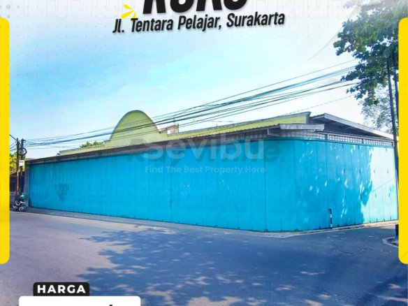 Ruko / Tempat Usaha Hook Lapang Hadap Selatan+Timur gilingan Banjarsari