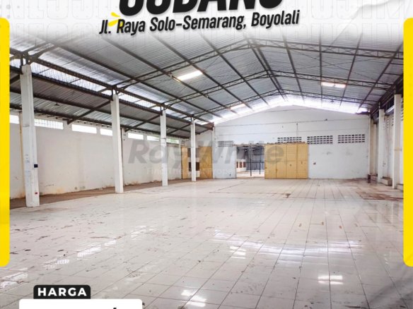 Kompleks Gudang Siap Pakai – Akses Jalan Utama solo- semarang