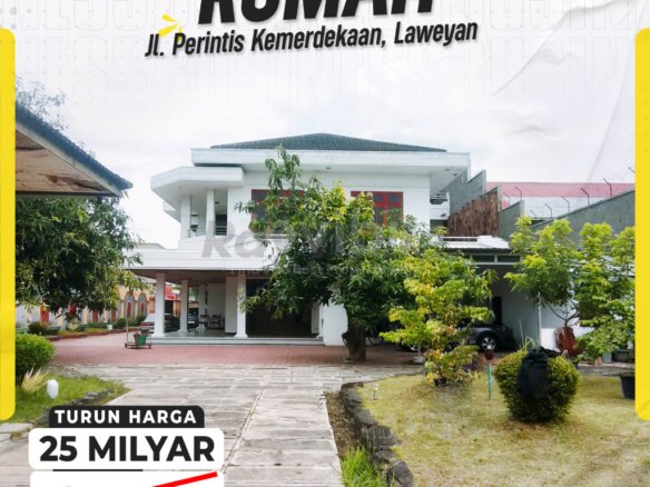 Rumah Mewah 2 Lantai Turun Harga Prime Location Laweyan
