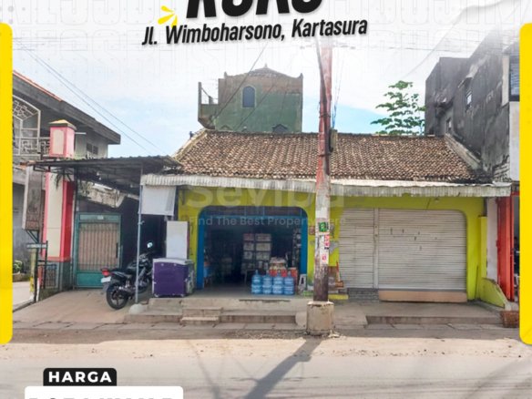 Bagi Waris Dijual Rumah Pinggir Jalan Kartasura Cocok untuk Usaha dan Hunian