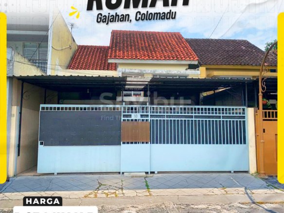 DIJUAL RUMAH MINIMALIS LUAS SIAP HUNI DI GAJAHAN, COLOMADU