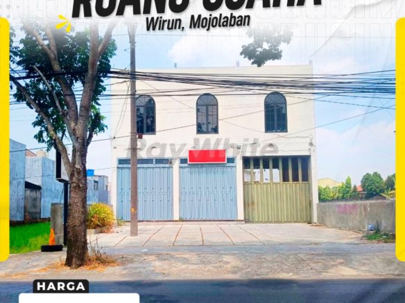 DIJUAL RUANG USAHA MEWAH & LUAS DI WIRUN, MOJOLABAN, SUKOHARJO