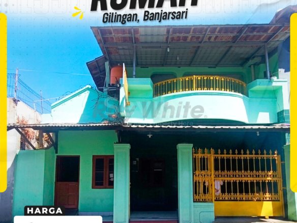 DIJUAL RUMAH 2 LANTAI STRATEGIS BER-SHM DI JL. RAJOSARI, GILINGAN, BANJARSARI, SOLO