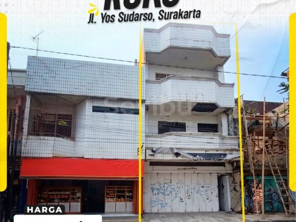 Disewakan Ruko Strategis di Pasar Kliwon, Surakarta