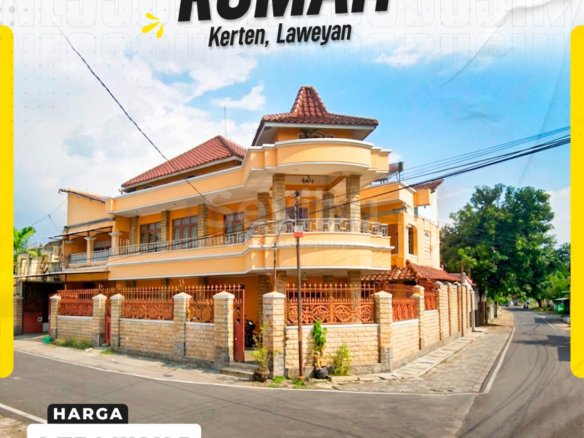 Dijual Rumah hook siap huni 2 lantai Kerten Solo nego