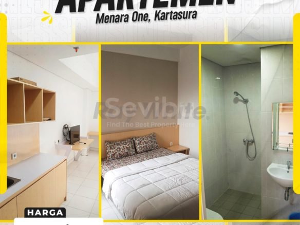 Apartemen disewakan di Menara One Pabelan Kartasura full furnished bisa bulanan
