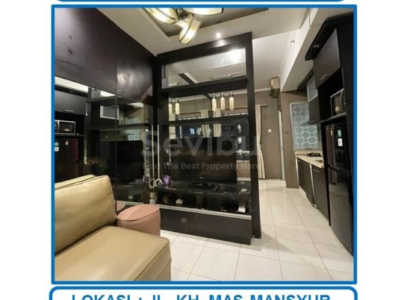 Jual cepat harga spesial Apartemen Sudirman Park 2 BR Full Furnished di Jakarta Pusat