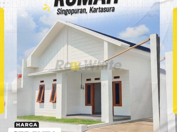 Rumah Baru 3KT di Singopuran Kartasura, Lokasi Super Strategis