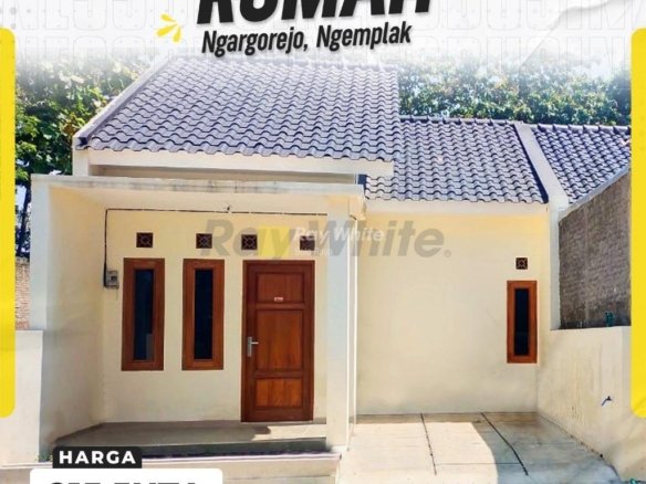Rumah Baru di Ngargorejo, Ngemplak, Desain Minimalis Siap Huni