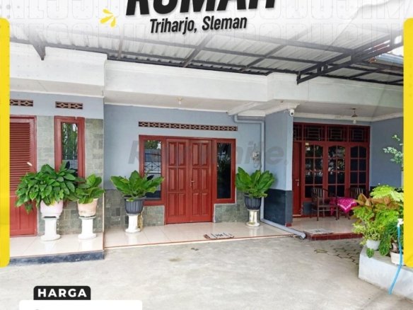 Rumah Luas 6KT Lebar 20m di Triharjo Sleman, Ada Mushala