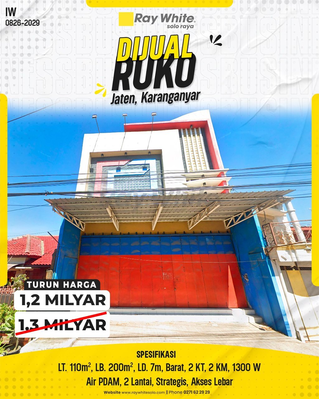Tempat Usaha & Investasi Prospektif di Jalur Utama dengan Akses Lebar!
