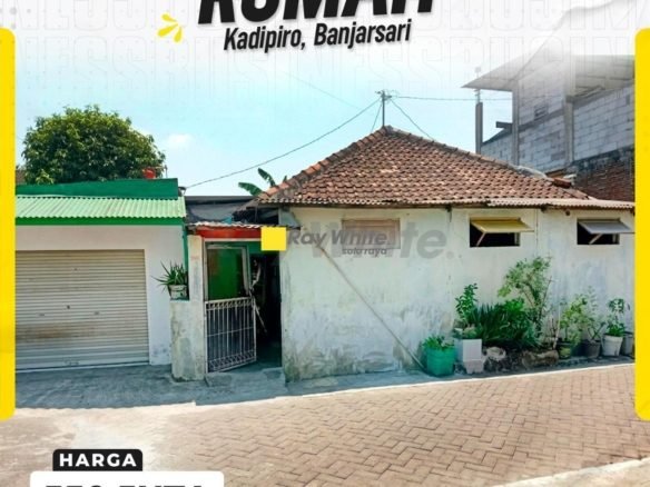 Dijual Rumah Strategis di Kadipiro, Banjarsari, Surakarta