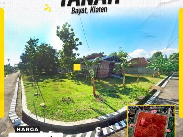 Dijual Tanah Strategis di Bayat, Klaten