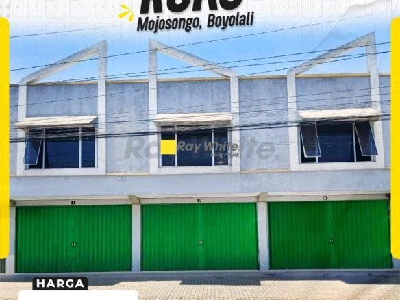 Dijual Ruko Strategis di Mojosongo, Boyolali