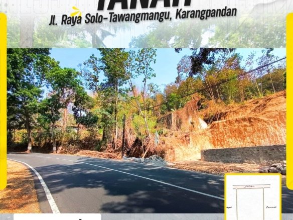 Dijual Tanah Strategis di Karangpandan, Karanganyar