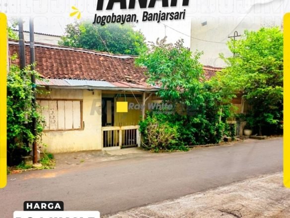 Tanah Strategis Jogobayan Banjarsari, Lokasi Ring 1 Tengah Kota Solo Bonus Bangunan Siap Renovasi