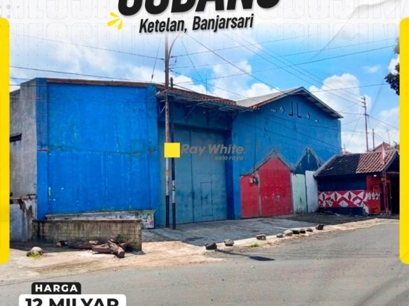 Gudang Strategis “Ring 1” Ketelan Solo, Aksesibilitas Tinggi di Jantung Kota Dekat Pura Mangkunegaran