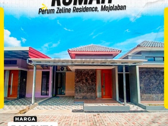 Rumah Dijual di Mojolaban Perum Zeline Residence Strategis Rapi