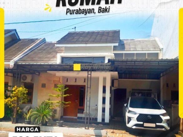Dijual Rumah di lingkungan padat perumahan Purbayan, Baki