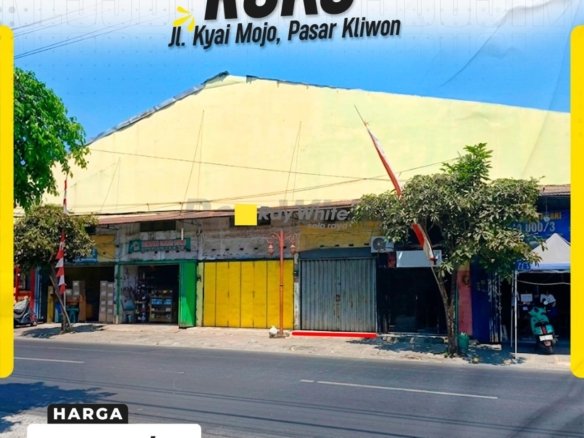 DIJUAL RUKO STRATEGIS DI JL. KYAI MOJO, PASAR KLIWON, SURAKARTA