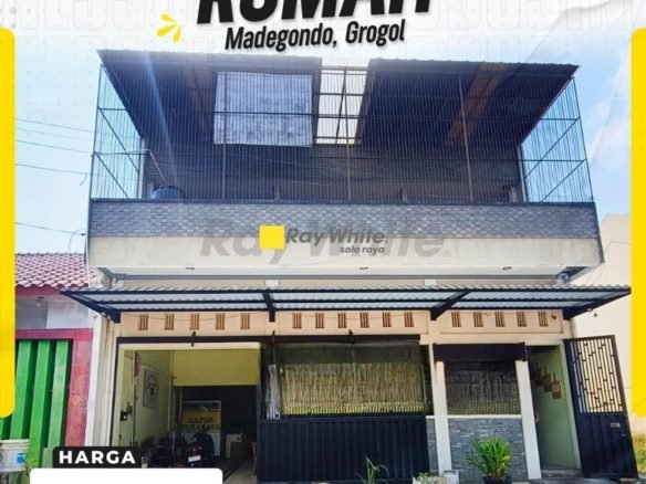 Dijual Rumah Strategis di Madegondo, Grogol