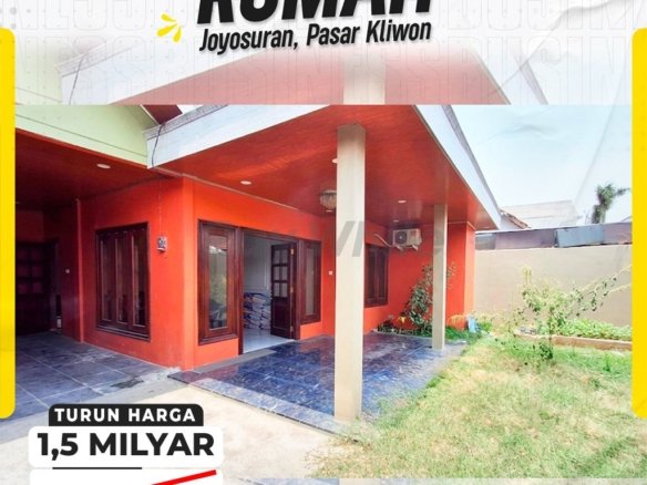 DIJUAL RUMAH MEWAH & ASRI DI JOYOSURAN, PASAR KLIWON