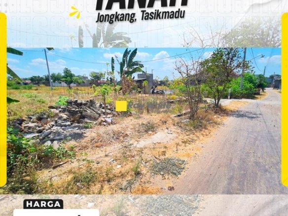DIJUAL TANAH PEKARANGAN DI JONGKANG, TASIKMADU