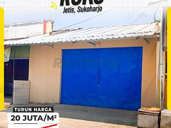 DIJUAL RUKO STRATEGIS DI JETIS, SUKOHARJO