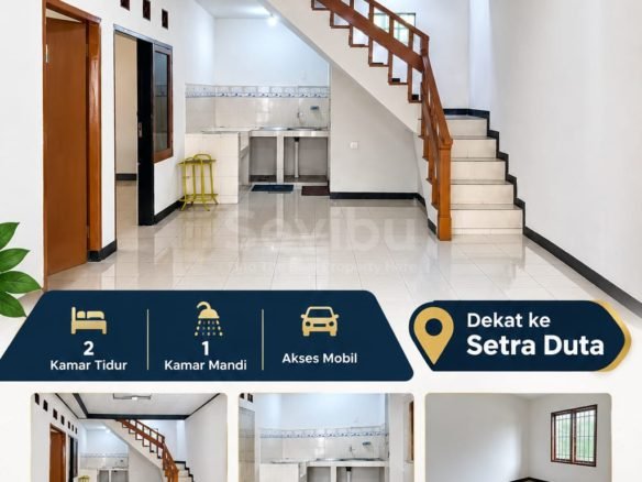 Disewakan rumah 2kamar di Gunungbatu Pasteur dekat ke Setraduta