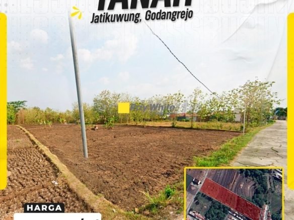 Tanah Pekarangan Super Luas LT 5097m² LD 30m
